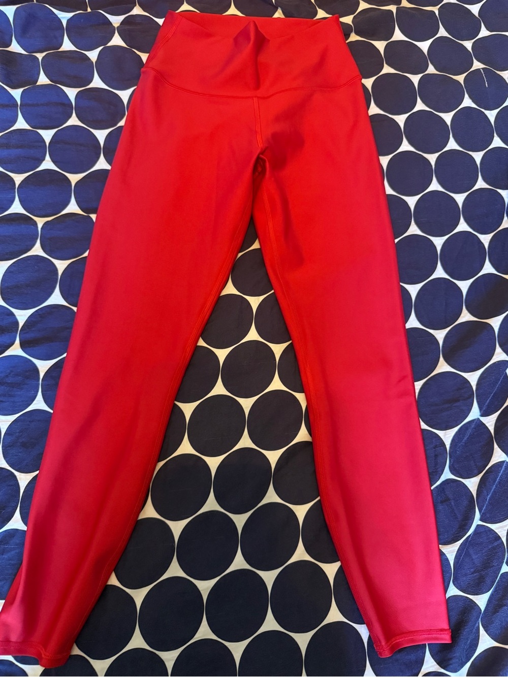 ALO Yoga Women's High-Waist Red Leggings